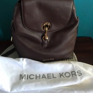 Michael Kors Leather Backpack
